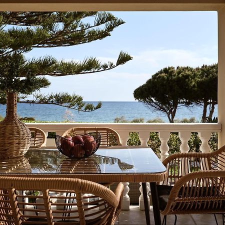 Sea Elegance Villa - On The Beach, By Zantewize Psarou  Bagian luar foto